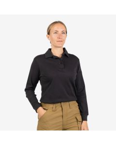 Women's Uniform Cotton Polo - Long Sleeve