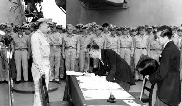 Surrender Signing