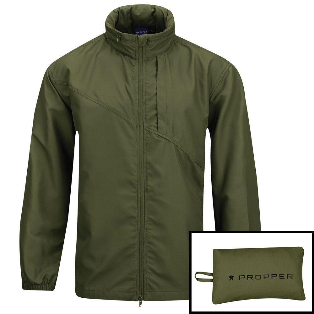 Packable Unlined Wind Jacket