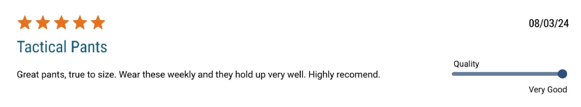 Uniform Tactical Pants