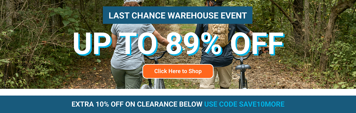 Last Chance Warehouse Sale