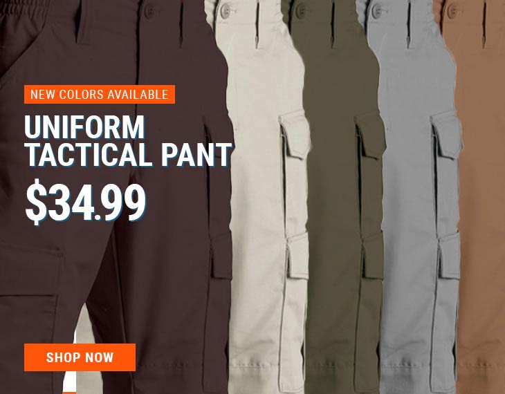 New Colors Uniform Tac Pant $34.99
