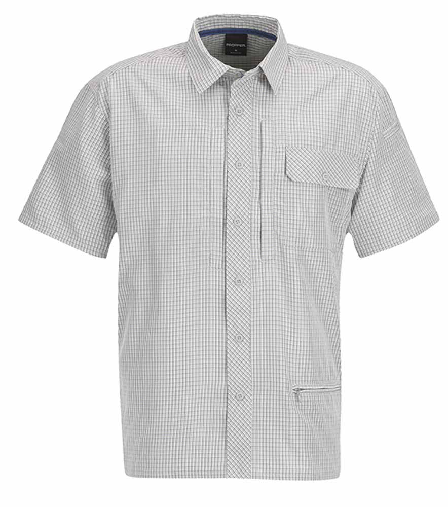 Propper Covert Button-Up Grey Plaid