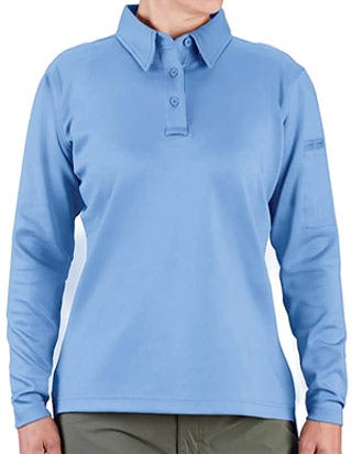 I.C.E.® Women's Performance Polo - Long Sleeve
